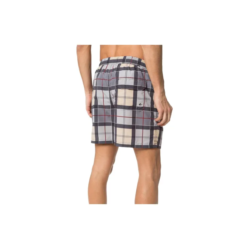 BARBOUR Tartan Check Swim Shorts-3