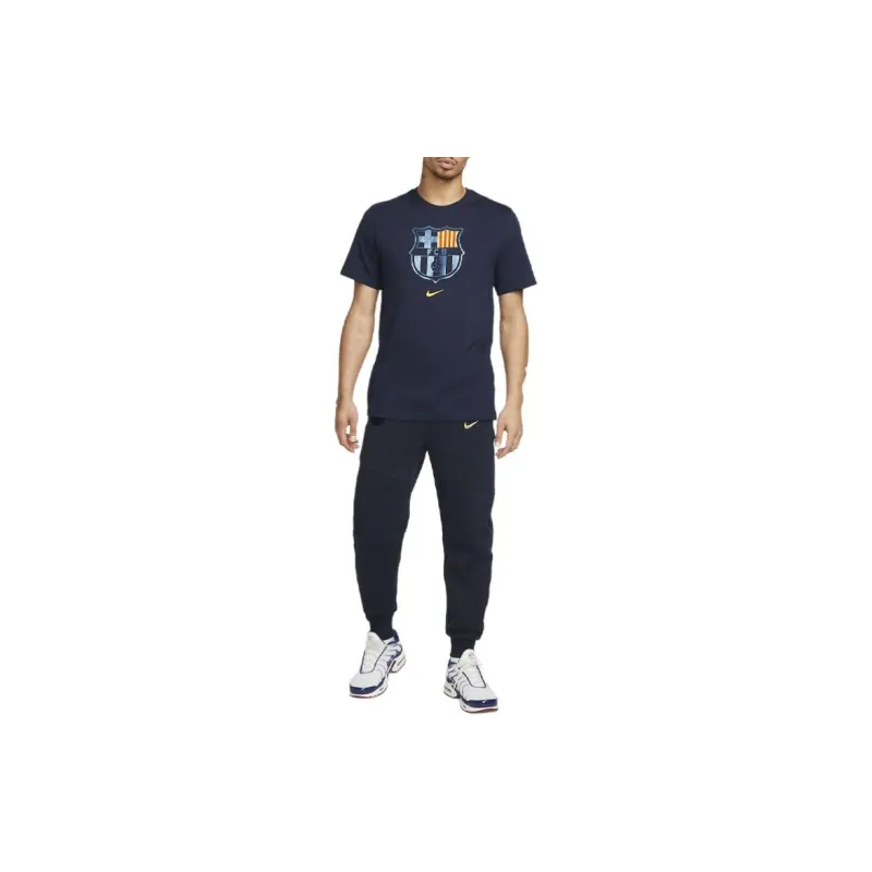 Nike Soccer Jerseys Men Navy Blue-2