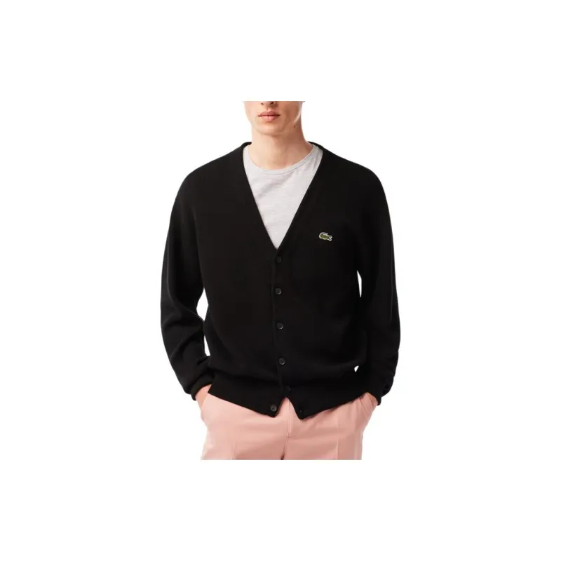 LACOSTE Knitwear Men Black-2