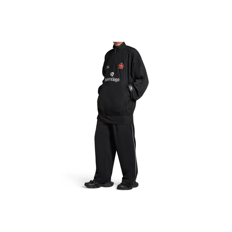 Balenciaga Soccer SS24 Jackets & Coats Regular Fit Men's Black-3