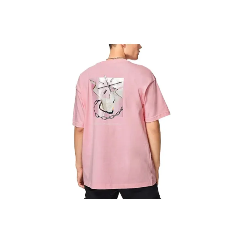 LiNing x Glare Wade Collection SS22 T Shirt Unisex Pink-2