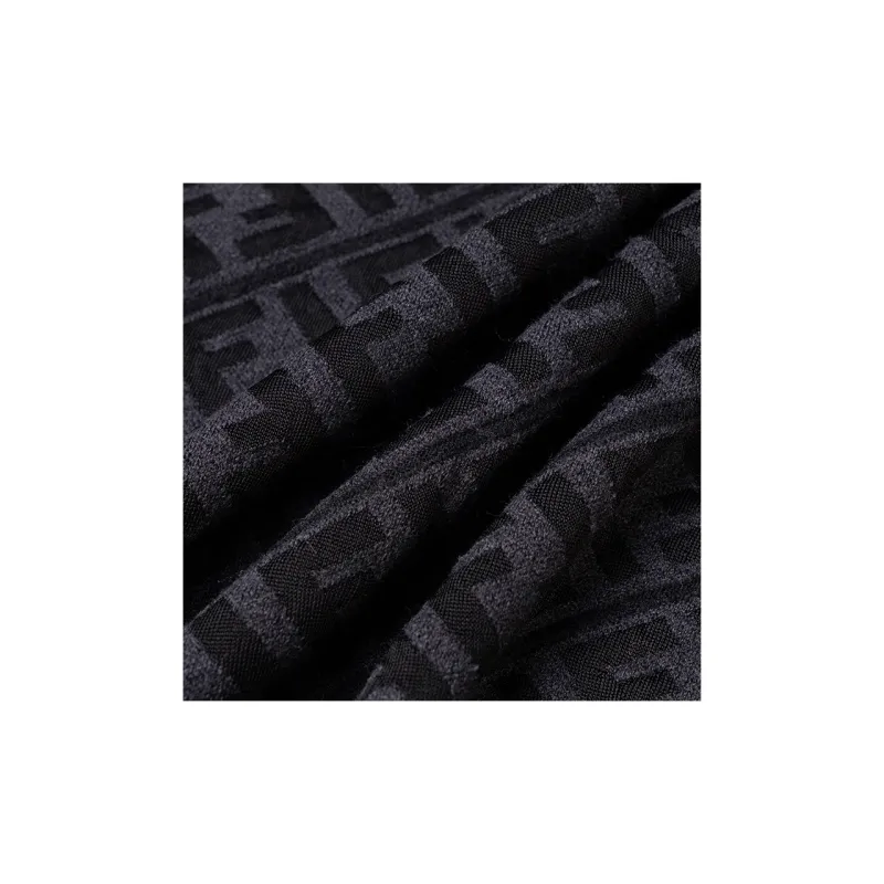 FENDI Monogram Jacquard Crewneck Knitted Jumper-5