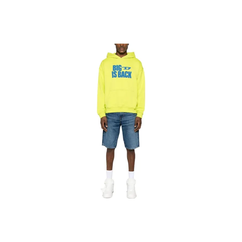DIESEL S-Boxt-Hood-N2 Long Sleeved Hoodie-3