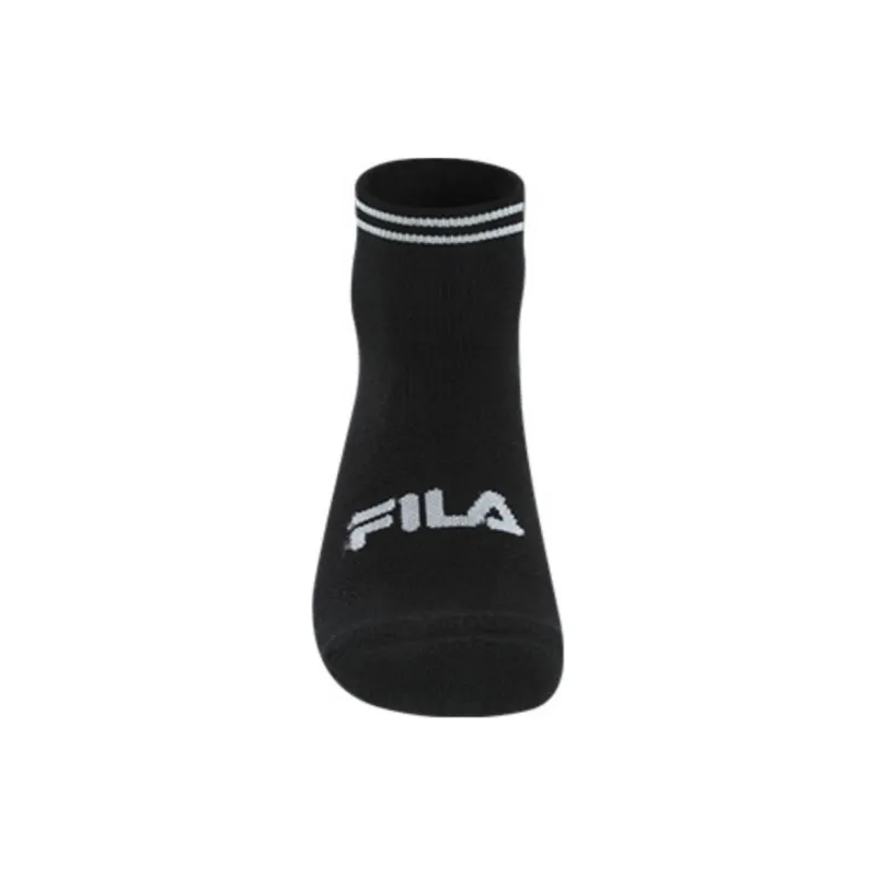 FILA Ankle Socks Men's 1 Pack Black-2