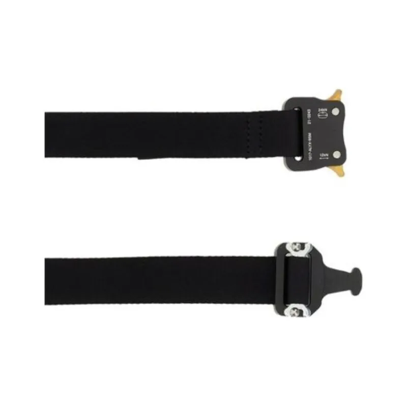 1017 ALYX 9SM Polyurethane Leather Belts Women's Black Width: 2.5cm-4