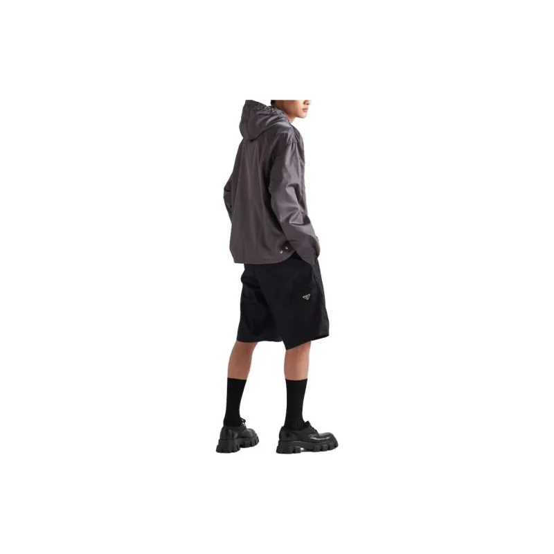 PRADA Jackets Men Gray-2