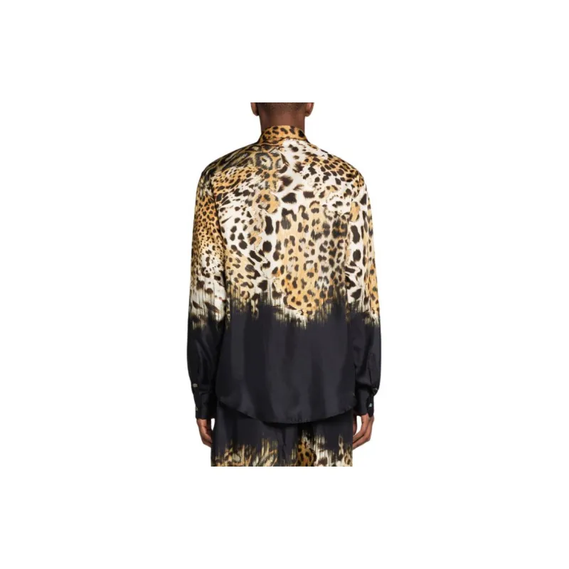 Roberto Cavalli Leopard print Long sleeved Shirt-2