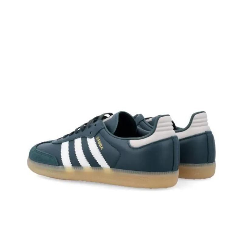 Samba Adidas Originals Og J 'Mineral Green' Women's-3