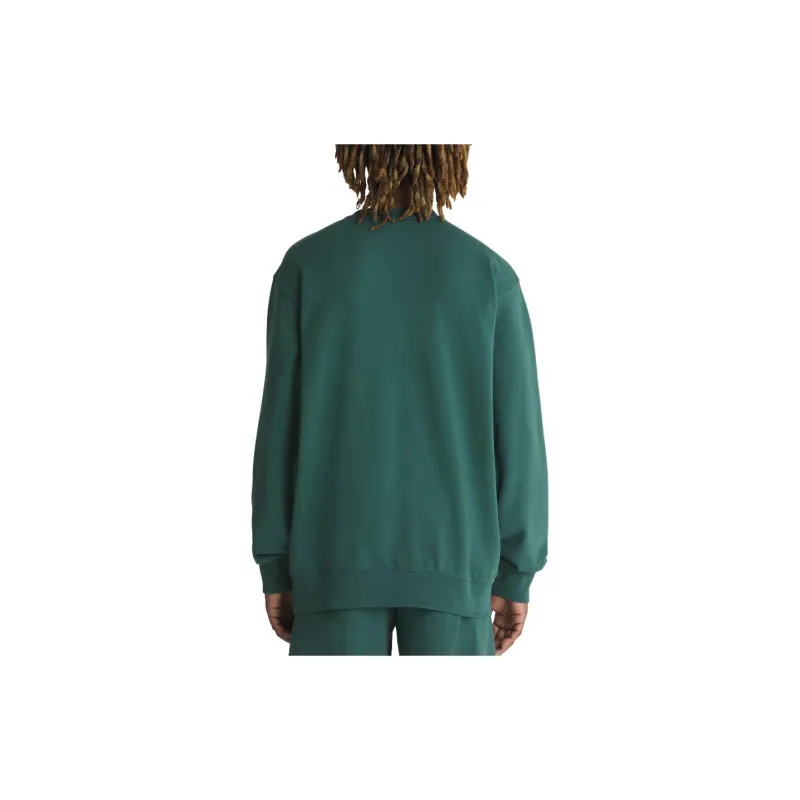 Vans Original Standards Fleece Loose Crew Sweatshirt Sweatshirt Men's Olive Green-3