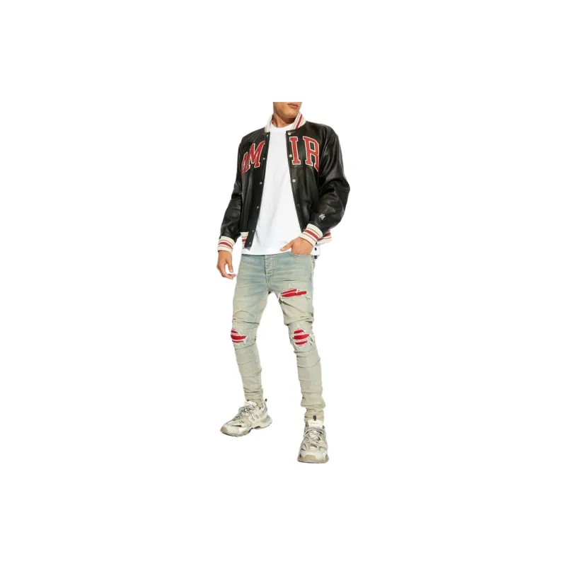 AMIRI MX1 Distressed Denim Jeans-2