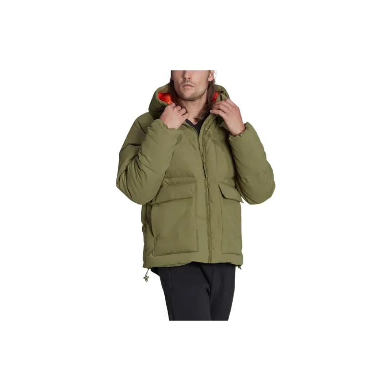 Adidas Down Jackets Men's Green-2