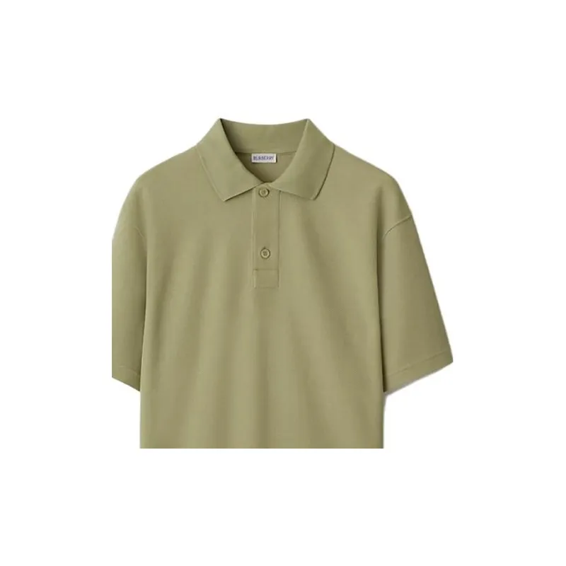 Burberry Piqué weave Cotton Polo Shirt-1