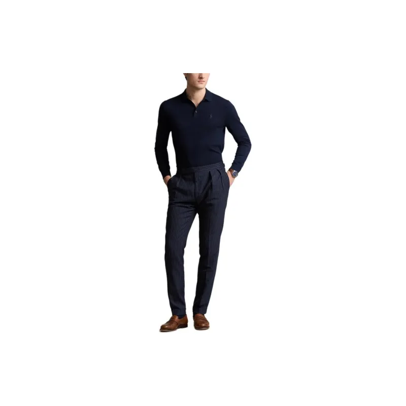 Polo Ralph Lauren Long sleeved Wool Polo Shirt-1