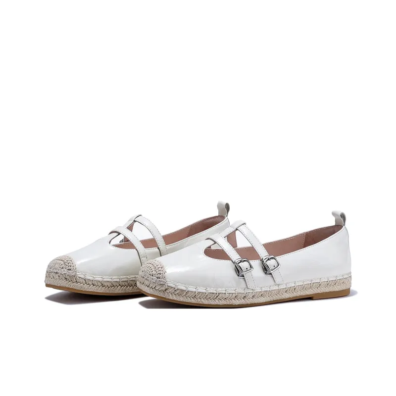 BELLALILY Flat Shoes Espadrilles Women's-3