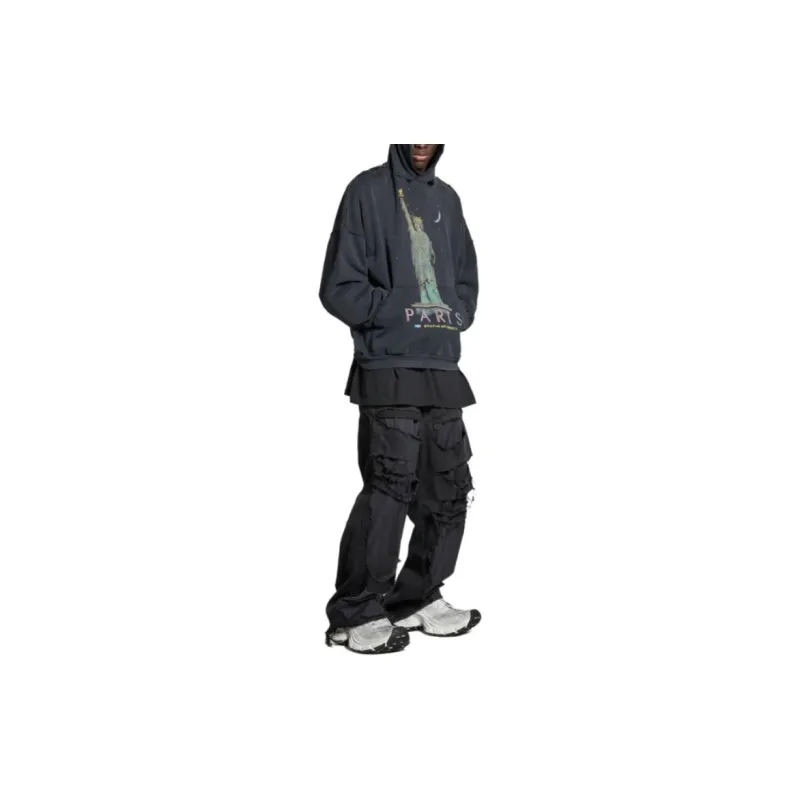 Balenciaga Large Fit Hoodie-2