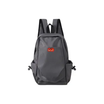 CDG Play Oxford Backpack Mini Unisex Black/Blue/Gray