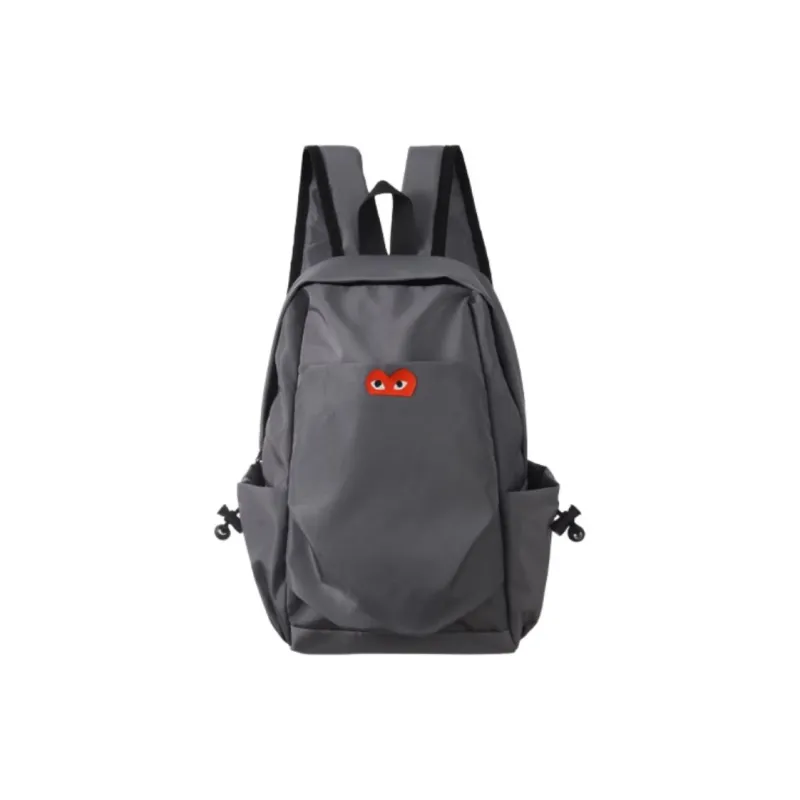 CDG Play Oxford Backpack Mini Unisex Black/Blue/Gray-6