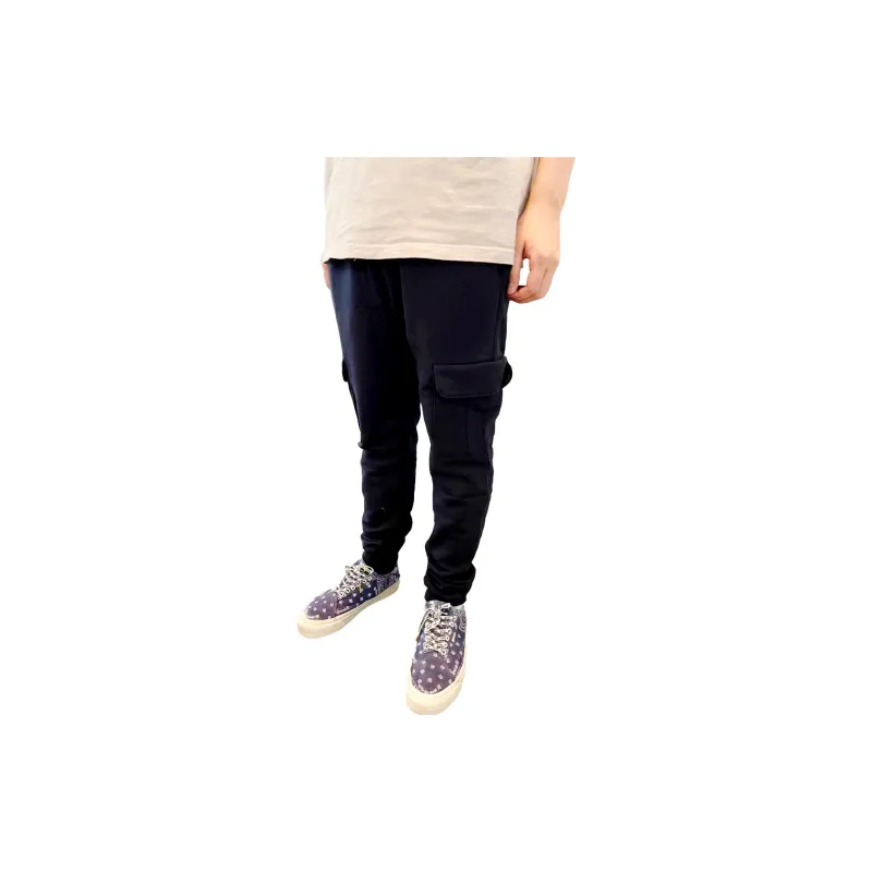 Champion Jogger Moderate Sports Pants US Version Unisex Navy Blue-2