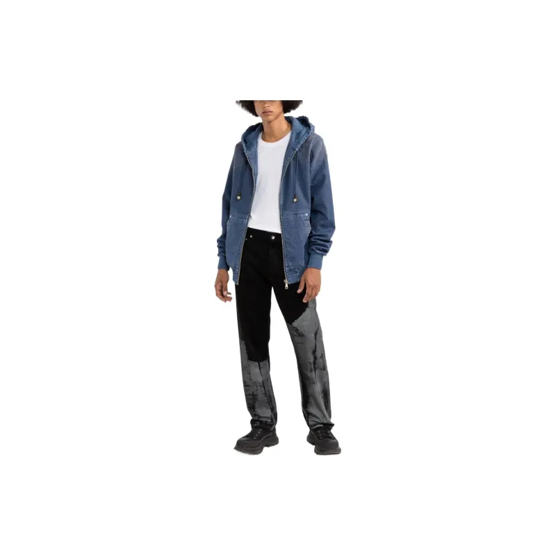 DIESEL Denim Jackets Men Blue-1