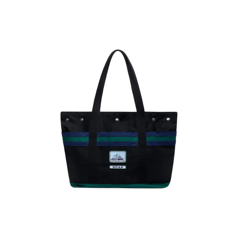 NOAH Cotton Tote Bag Shopping Bag Handbag Shoulder Bag Women's Black-0