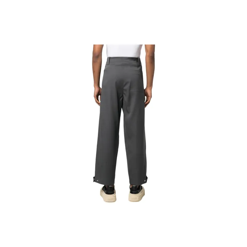 OAMC Zip Detailed Cropped Trousers-2