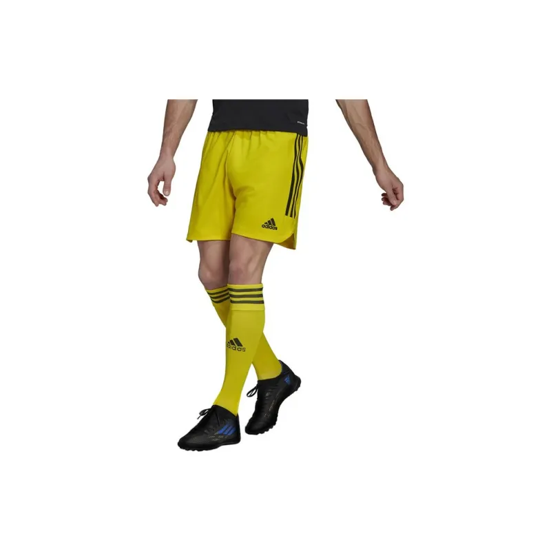 Adidas DAY CONDIVO 22 MATCH DAY SHORTS Soccer Bottoms Men's Yellow-3
