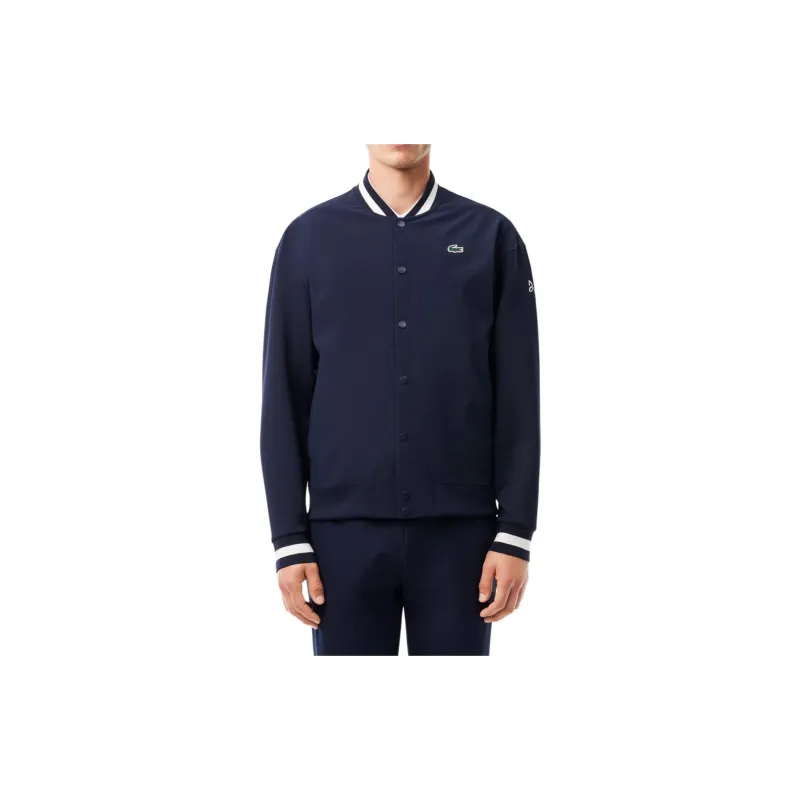 LACOSTE Djokovic Collaboration Jackets Men Blue-3