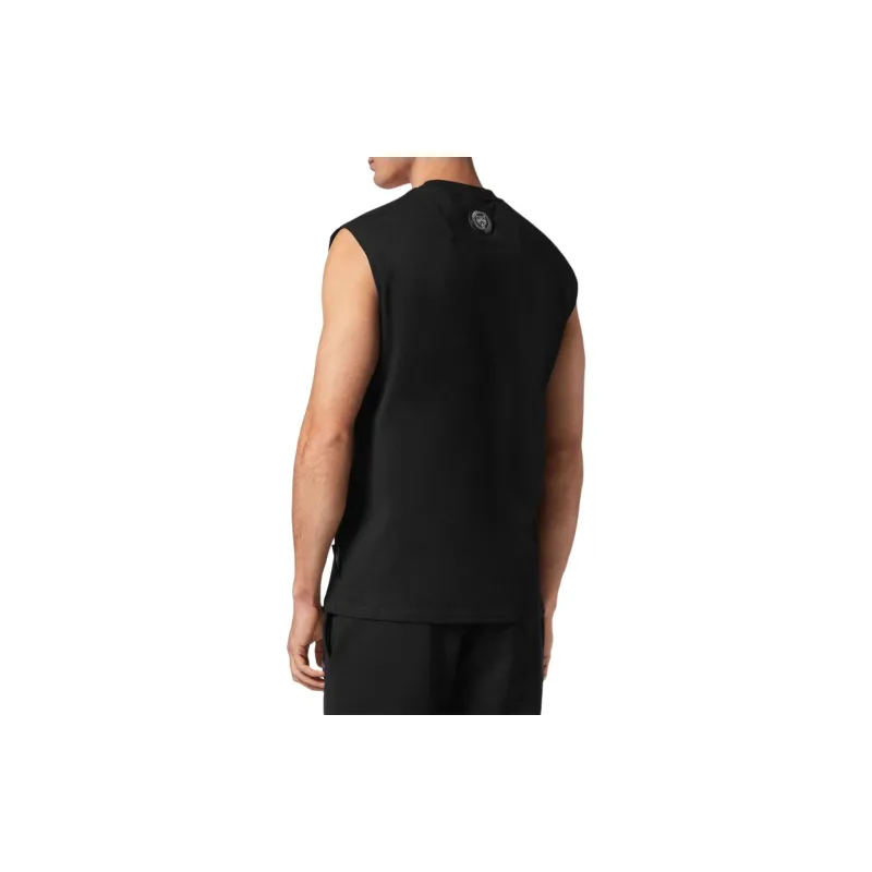 PLEIN SPORT Logo print Tank Top-2