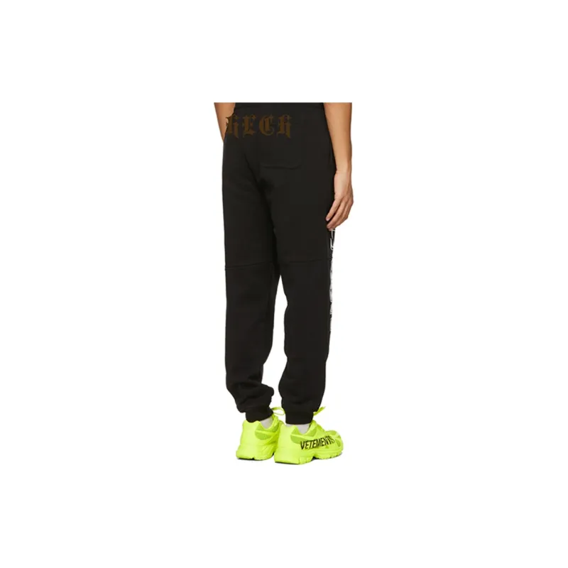 TCH Knitted Sweatpants Unisex Black-3
