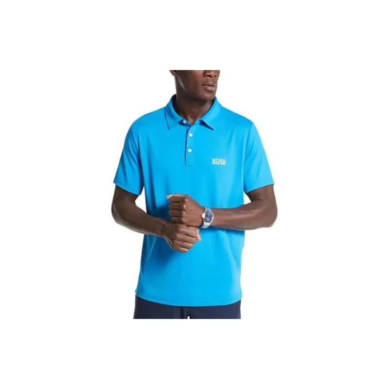 MICHAEL KORS Logo print Short sleeve Polo Shirt-1