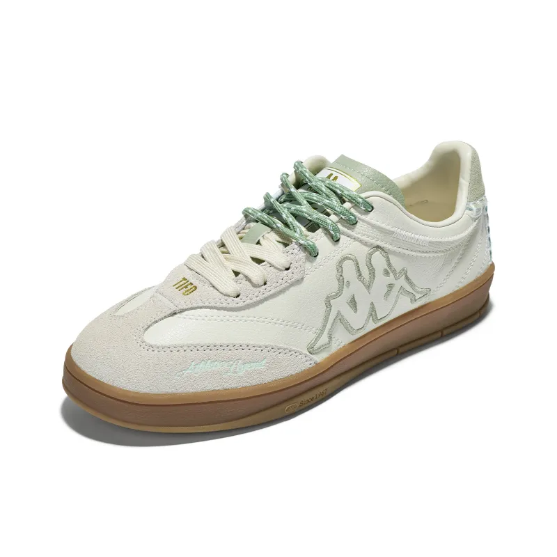 Kappa Tifo Anti Slip Wear Resistant Low Top Skateboard Shoes Unisex Aqua Green-2