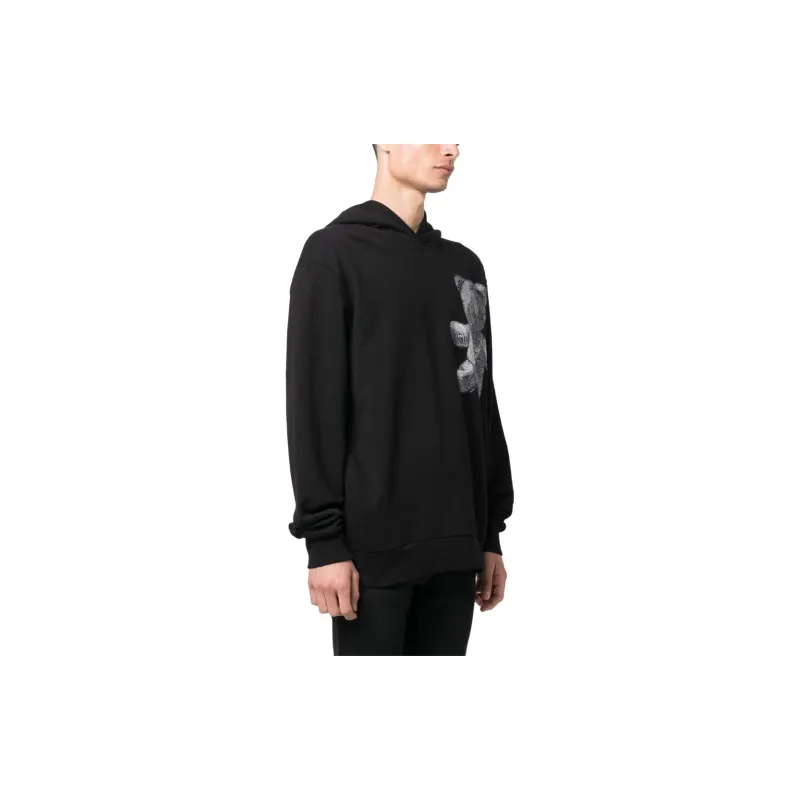 PHILIPP PLEIN Teddy Bear Paisley print Hoodie-3