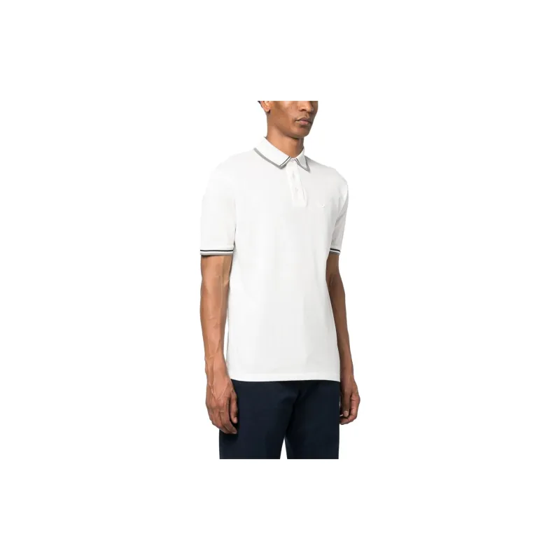 EMPORIO ARMANI Polo Shirts Men White-3