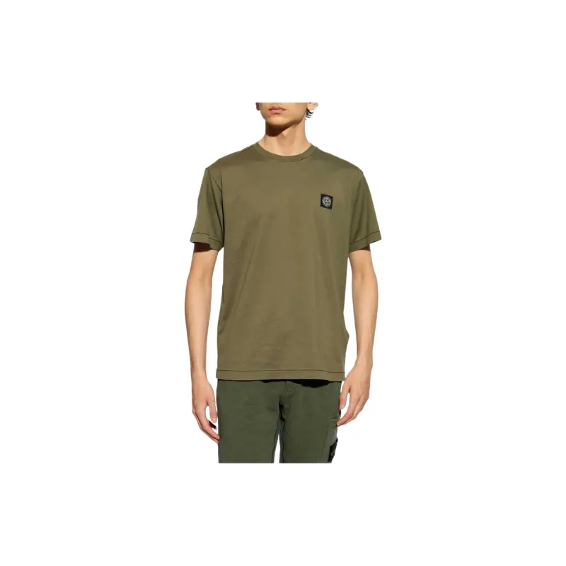 STONE ISLAND Compass Patch Crewneck T Shirt-2