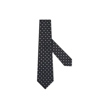 Ermenegildo Zegna Pattern Printed Tie