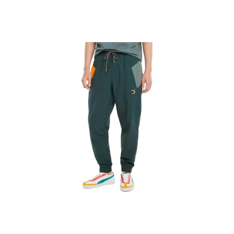 PUMA Ftblnrgy Casual Pants Men's Dark Green-2