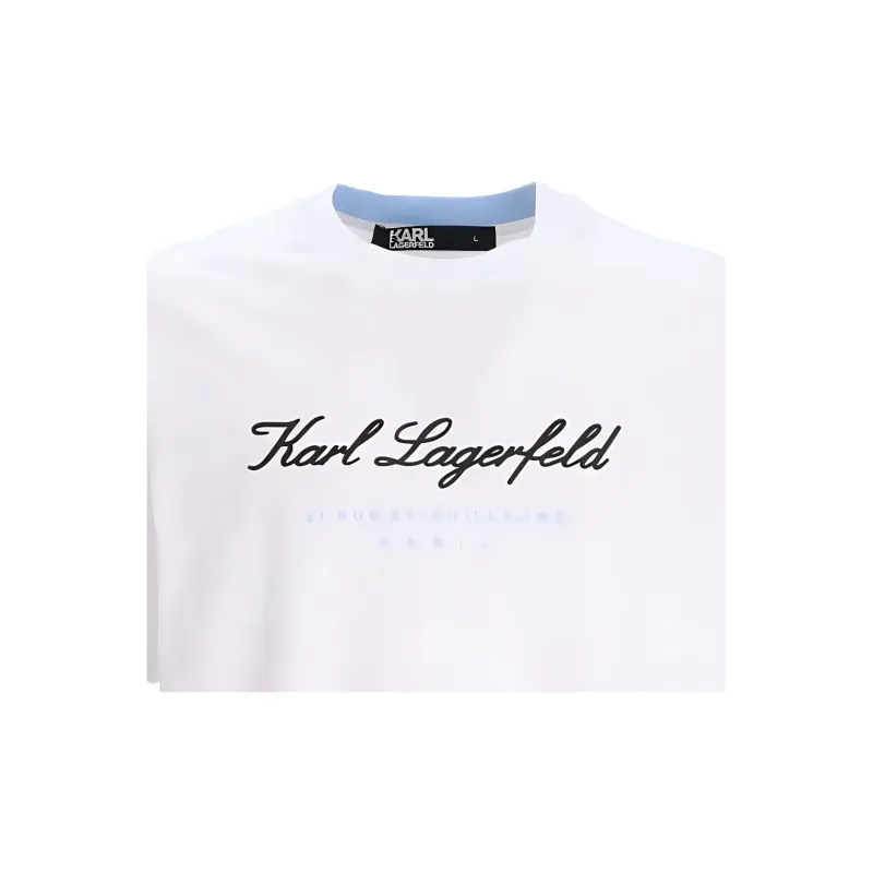 KARL LAGERFELD / Karl Lagerfeld Jeans Logo print T shirt-5