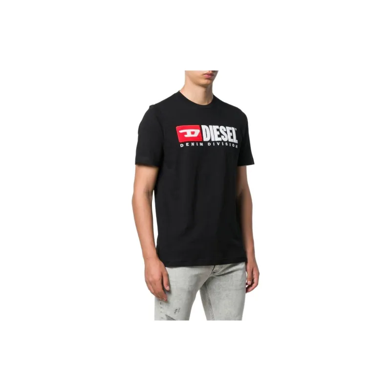 DIESEL T Shirts Men Black-2