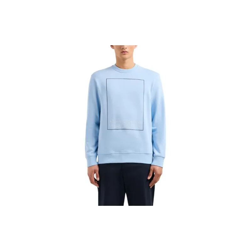 ARMANI EXCHANGE Milano Edition print Cotton Sweatshirt-1