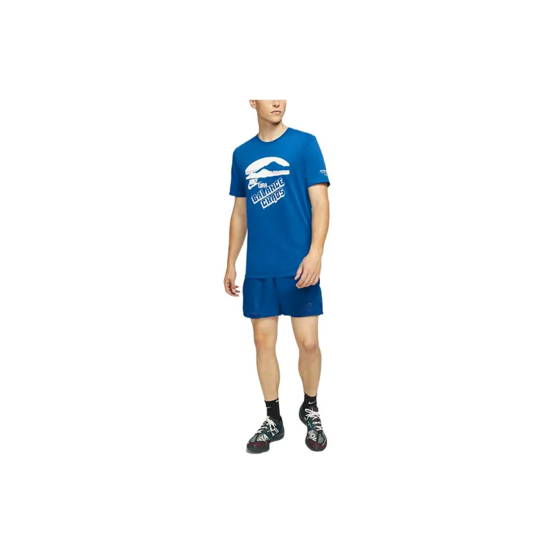 Nike x Gyakusou T Shirt Men's Team Blue-2