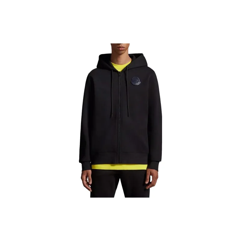 Moncler Sweatshirts Men Black-2