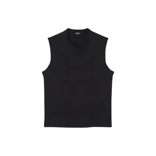 VERSACE Tank Tops Men Black