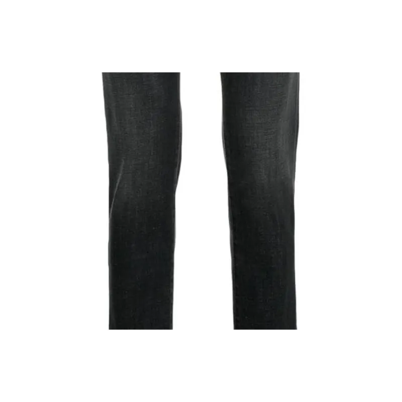 BARBA Logo patch Stretch Skinny Jeans-3