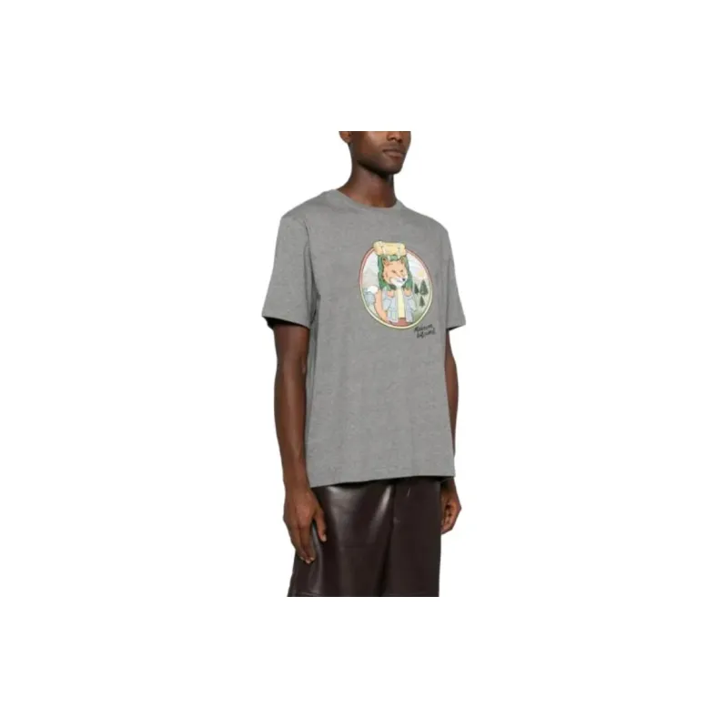 Maison Kitsuné Rambling Fox T shirt-3