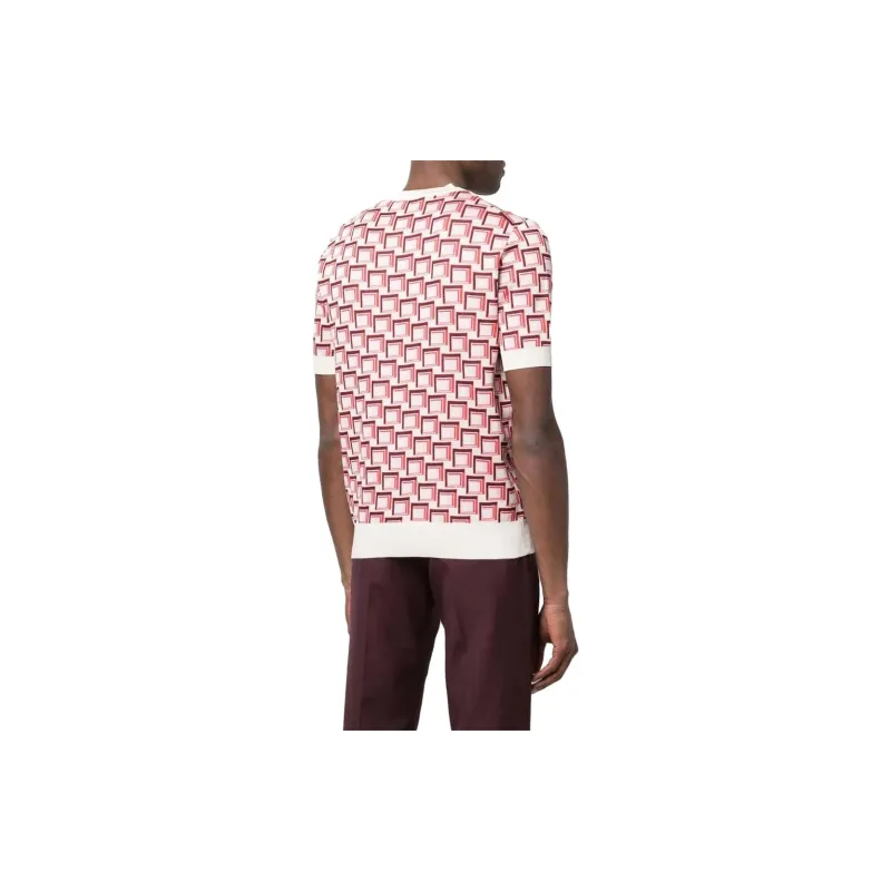 PRADA T-Shirts Men Pink-2