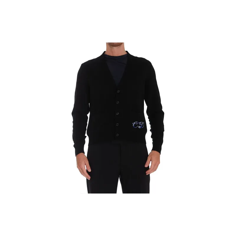 DIOR Cashmere Sweater Men's Black-3