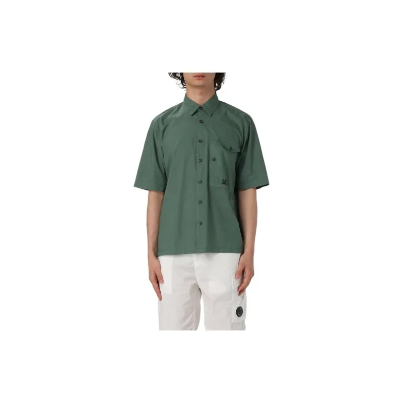 C.P.Company Regular T Shirt Men's Green-1
