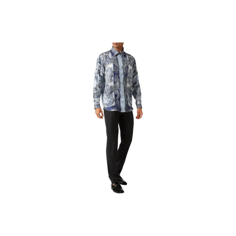 PHILIPP PLEIN Paisley print Silk Shirt-3