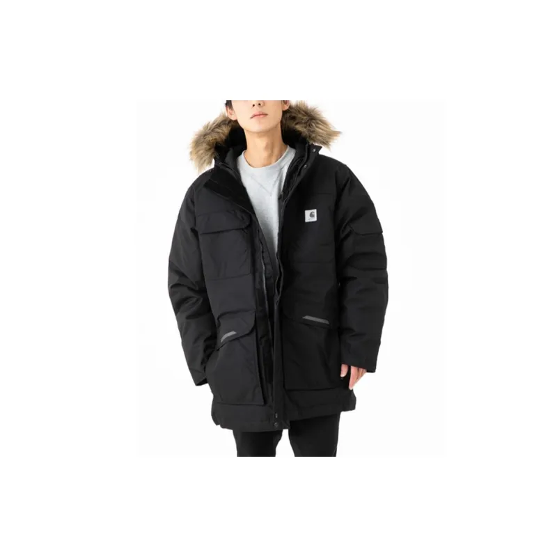 Carhartt 104476YUKON EXTREMES INSULATED PARKA Down Jacket Men's Black-1