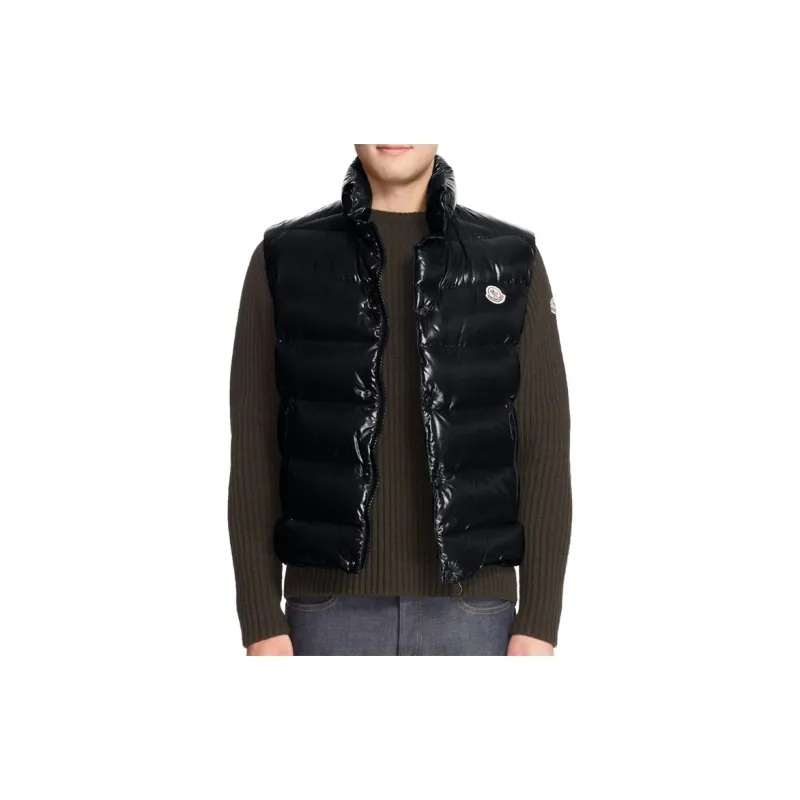 Moncler Tibb Series Vests Men Black-2